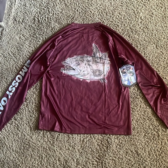 NWTs Men’s Mossy Oak engineered angling elite long sleeve fishing gear. Sz L - Picture 4 of 10